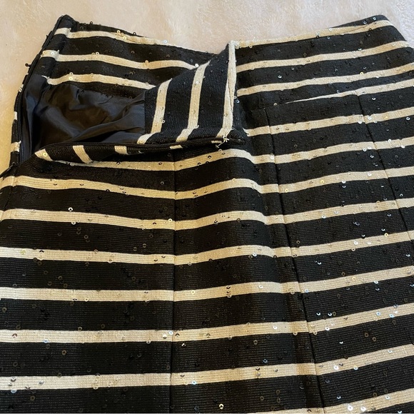 Autumn Adeigbo Lala Sequin Stripe Skirt - Picture 10 of 11